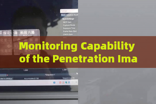 Monitoring Capability of the Penetration Imager for Nighttime Illegal Border Activities Under Zero-Light Imaging Conditions
